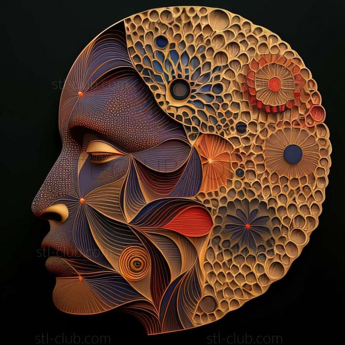 3D model Fred Tomaselli (STL)